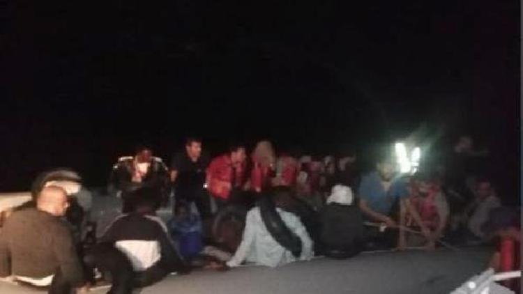 Didim ve Kuşadasında 101 kaçak göçmen yakalandı