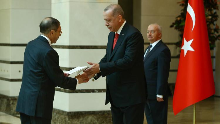 Cumhurbaşkanı Erdoğan, Kolombiya Büyükelçisini kabul etti