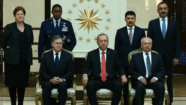 Cumhurbaşkanı Erdoğan, ABD Büyükelçisini kabul etti