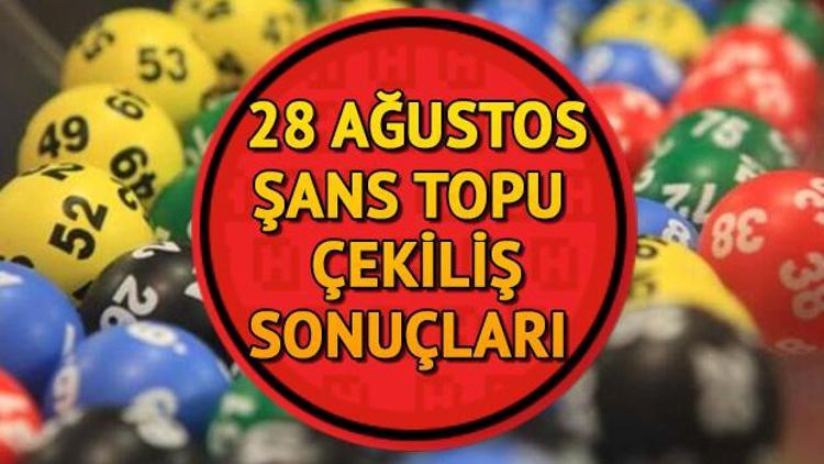 MPİ Şans Topu sorgulama ekranı 28 Ağustos Şans Topu çekiliş sonuçları açıklandı