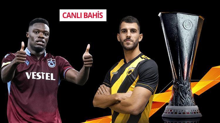 Türk takımlarına CANLI BAHİS başlıyor Trabzonsporun iddaa oranı...