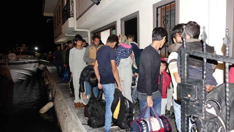 Ayvacıkta 51 kaçak göçmen yakalandı