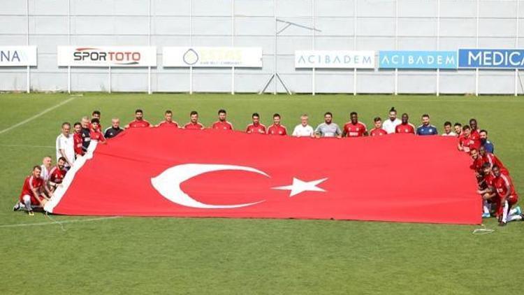 Demir Grup Sivasspor Gazişehir Gaziantep maçı hazırlıklarını sürdürdü