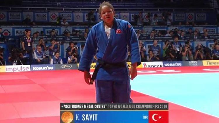 Milli judocu Kayra Sayitten bronz madalya