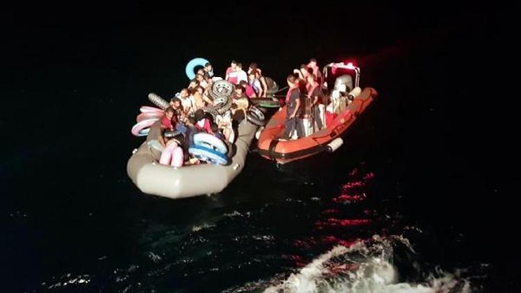 Datçada 35 kaçak göçmen yakalandı