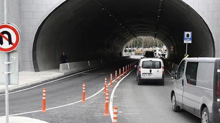 Silahtarağa Tünelinde bakım çalışması