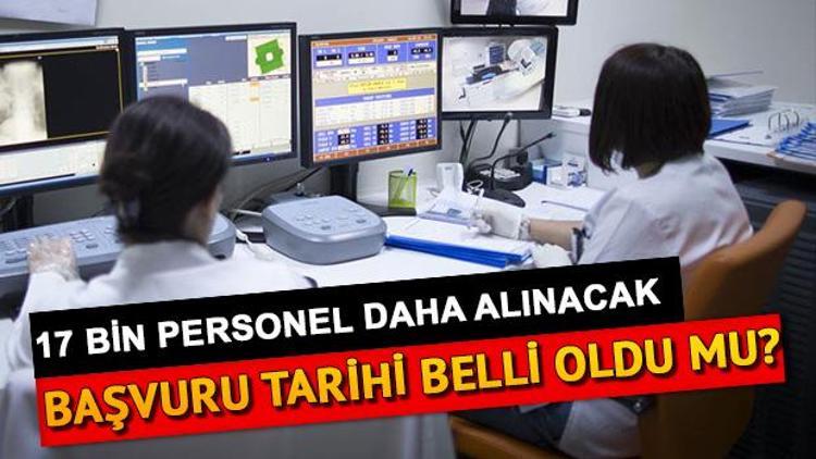 Sağlık Bakanlığı personel alımı ne zaman Başvuru tarihi belli oldu mu