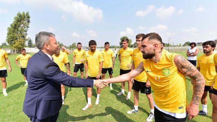 Osmaniyespor FKya moral ziyareti