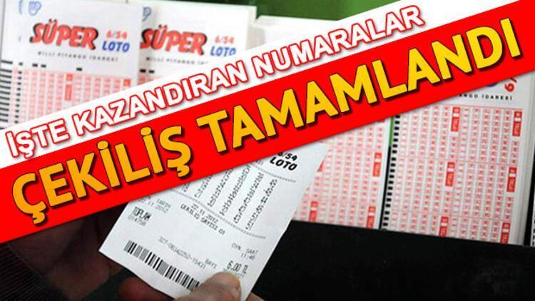 Süper Loto çekilişinde büyük ikramiye 1 kişiye çıktı Milli Piyango 5 Eylül Süper Loto sonuçları