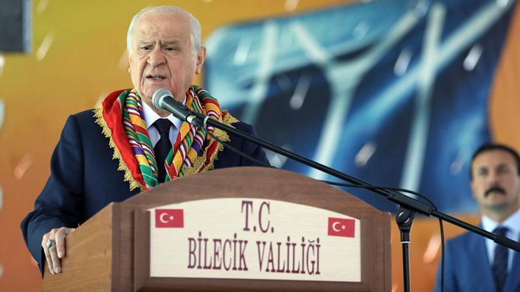 MHP lideri Bahçeli, Söğütte önemli mesajlar verdi