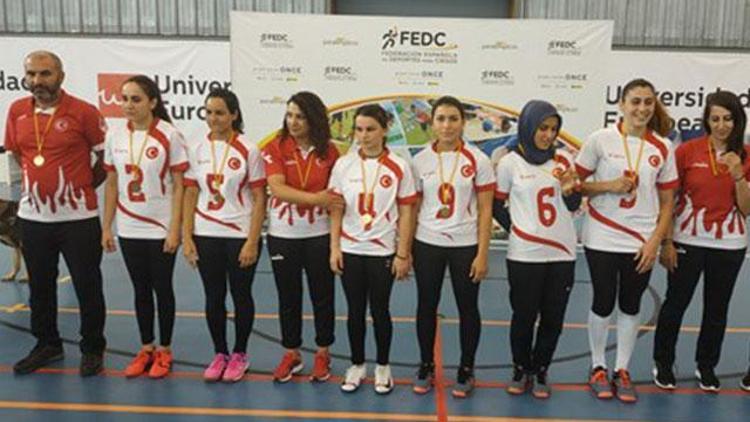 Goalball Kadın Milli Takımı, İspanyada şampiyon oldu