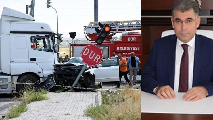 Son dakika... Hatay Emniyet Müdürü Kamil Karabörk trafik kazası geçirdi Eşi hayatını kaybetti