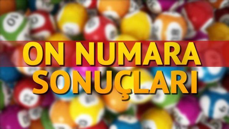 Milli Piyango On Numara sonuçları ekranı 9 Eylül On Numara sonuçları