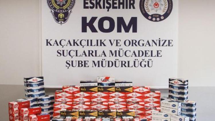 Eskişehir’de kaçak sigara kağıdı operasyonu