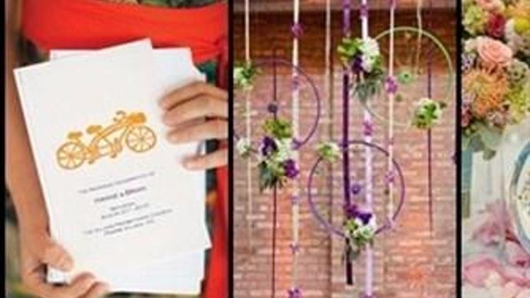 Düğün gününüze 5 bisikletli fikir!