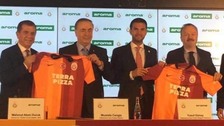 Galatasarayın yeni su sponsoru Aroma oldu