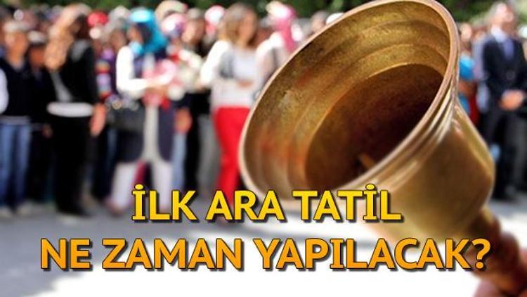 Ara tatil ne zaman başlıyor İşte MEB 2019- 2020 ara tatil günleri