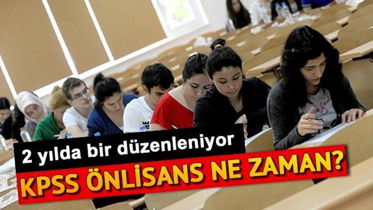 2020 KPSS sınavı ne zaman yapılacak KPSS önlisans sınav tarihini ÖSYM açıkladı mı