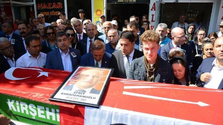 Kalp krizinden ölen CHP Kırşehir eski İl Başkanı toprağa verildi