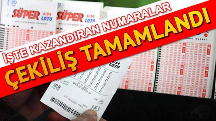 19 Eylül MPİ Süper Loto sonuç sorgulama sayfası Süper Loto çekilişi tamamlandı