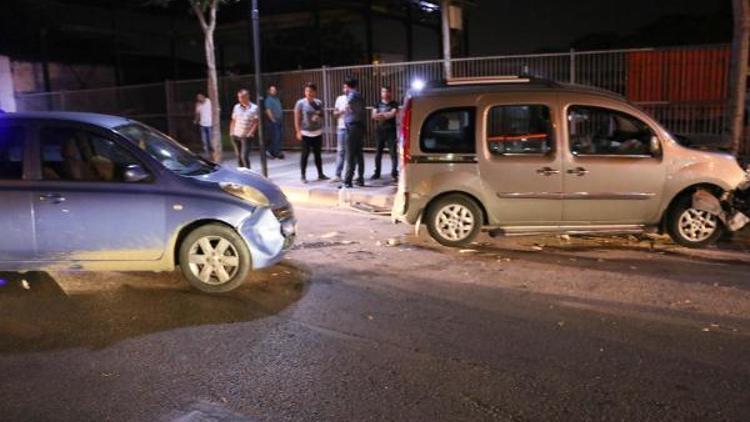 Manisa’da trafik kazası: 2 yaralı
