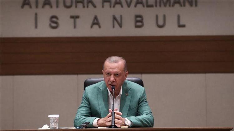 Cumhurbaşkanı Erdoğan ABDye hareket etti