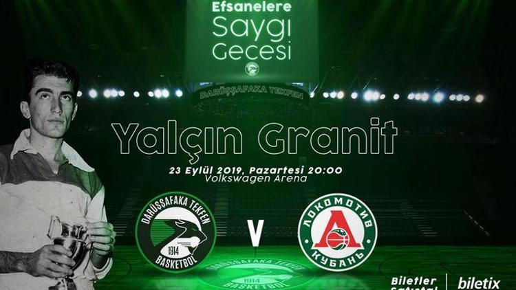 Darüşşafaka Lokomotiv Kuban ile hazırlık maçı oynayacak