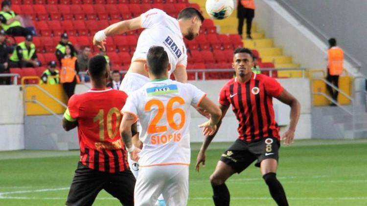 Gençlerbirliği - Alanyaspor: 1-1