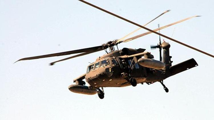 Akçakale’de askeri hareketlilik  ABDye ait 2 helikopter geldi