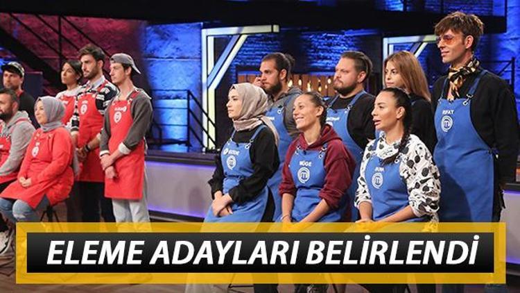 MasterChef Türkiyede eleme adayları kimler oldu MasterChef Türkiyede dün akşam neler oldu