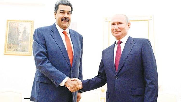 Putin’den Maduro’ya tam  destek