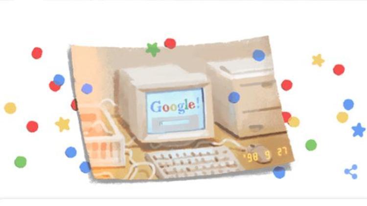 Google yaş gününü doodle ile kutladı Google ne zaman kuruldu