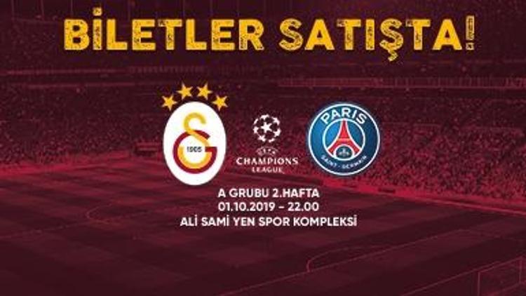 Galatasarayda PSG maçının öncelikli bilet satışı başladı