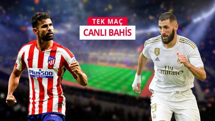 Madrid Derbisine Canlı Bahis oyna Öne çıkan iddaa tercihi...