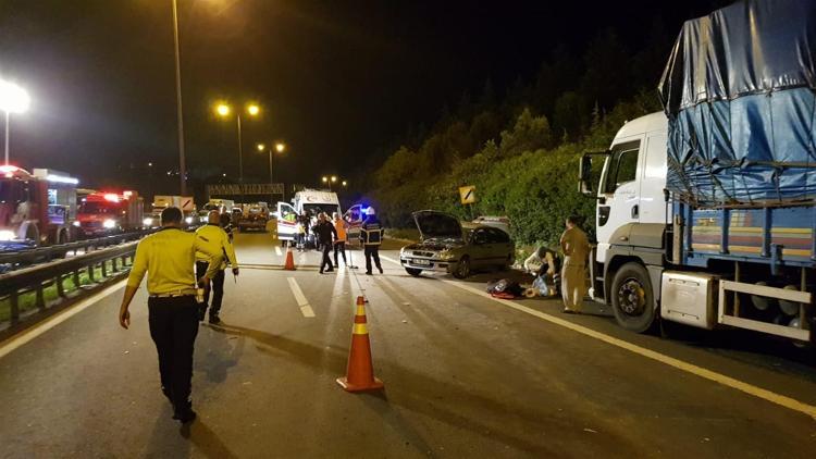 Otoyolda korkunç kaza Çok sayıda ölü ve yaralı var