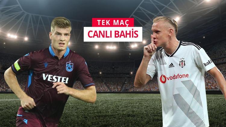 Trabzonda kritik maç 3 eksikli Beşiktaşın iddaa oranı...