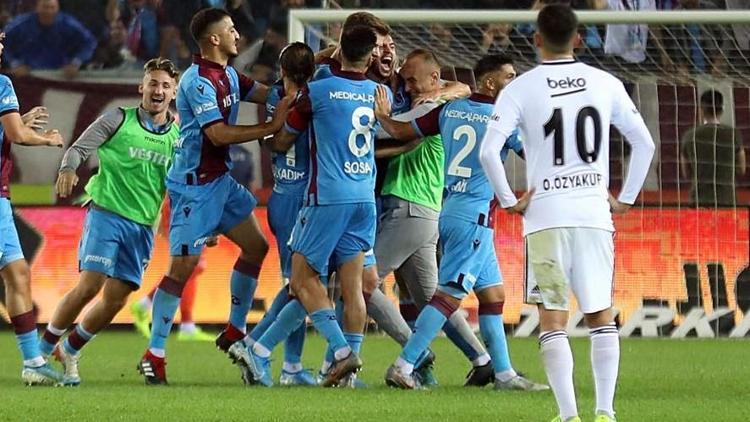 Trabzonspor sahasında Beşiktaşı farklı yendi