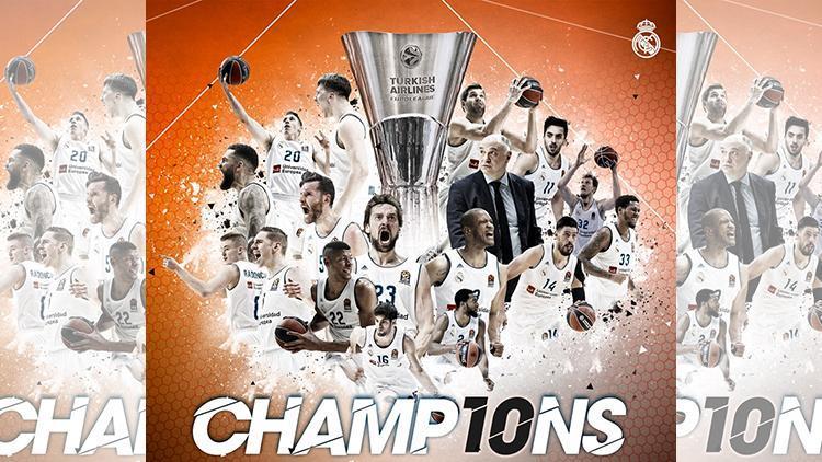 Euroleaguede rekor Real Madridde 10 şampiyonluk...