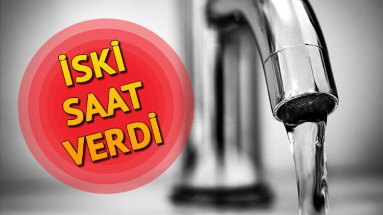 İstanbulda sular ne zaman gelecek İSKİ İstanbul su kesinti programı