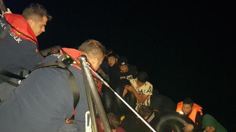Bodrum ve Marmariste 80 kaçak göçmen yakalandı