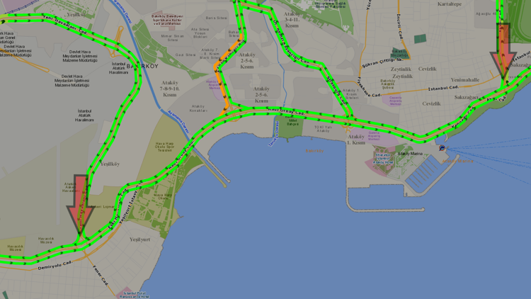 İstanbulda bu yollar hafta sonu kapatılacak..Peki hangi yollar kaç saat kapalı olacak