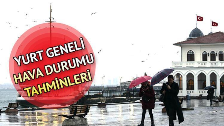 Pazar günü hava nasıl olacak 6 Ekim hava durumu raporu