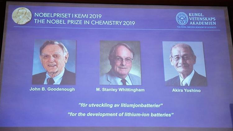 2019 Nobel Kimya Ödülünü kazananlar açıklandı