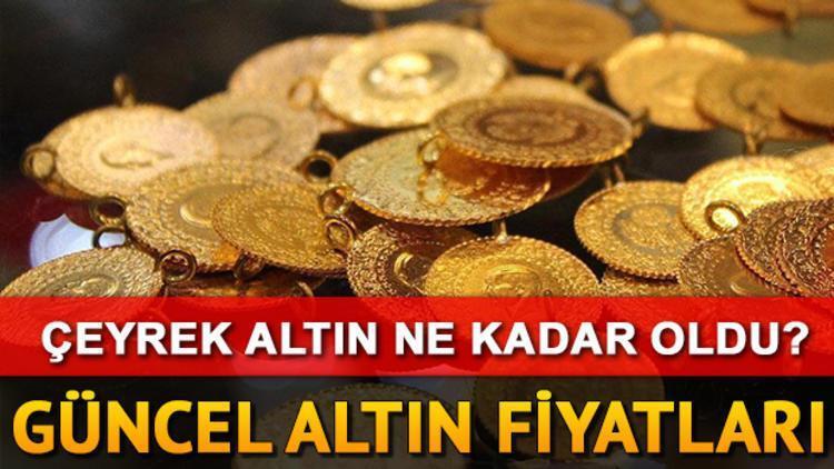 Altın fiyatları (gram altın-çeyrek altın) haftanın son işlem gününde ne kadar oldu