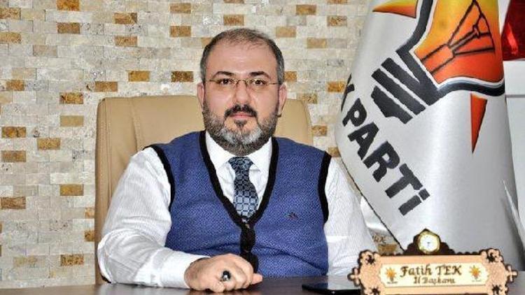 AK Parti Tunceli İl Başkanı Tekten Barış Pınarı açıklaması
