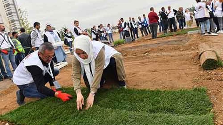 Yeşil alanlarda uygulamalı eğitim