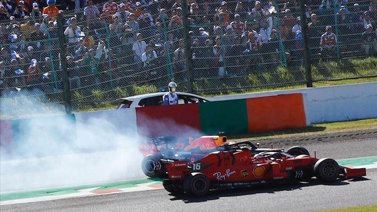 Ferrari pilotu Leclerce 15 saniye ceza