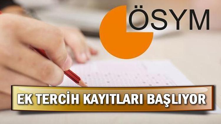 DGS ek tercih üniversite kayıtları ne zaman