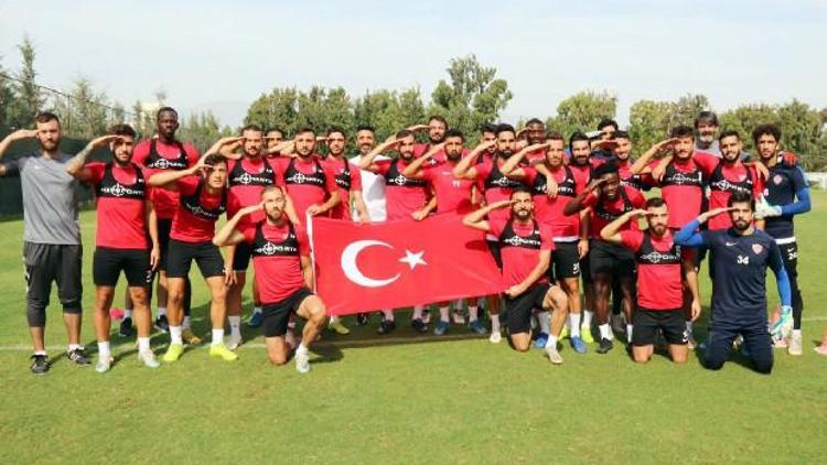 Hataysporda Adana Demirspor maçı hazırlıkları sürüyor