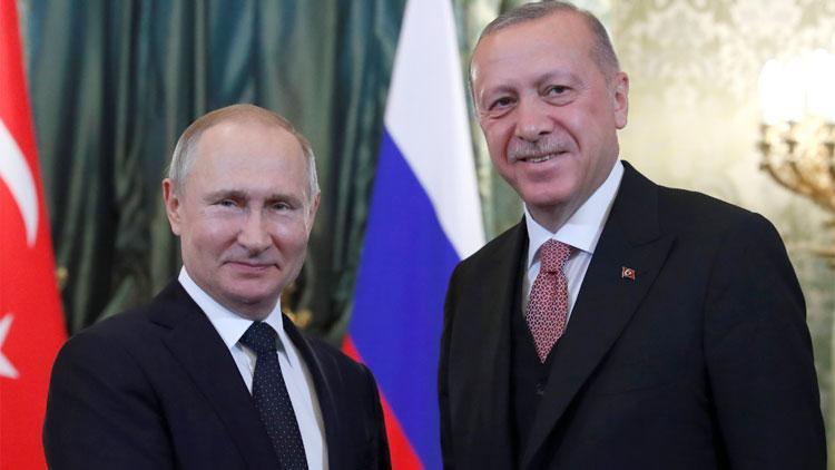 Son dakika.... Cumhurbaşkanı Erdoğan Putin ile görüştü